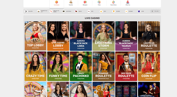 Live casino van supraplay casino
