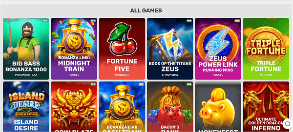 Spelaanbod van supraplay casino