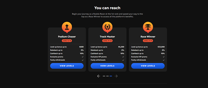 Vip programma van gxbet casino
