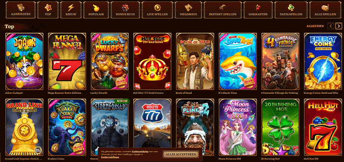 Wild robin casino gokkasten