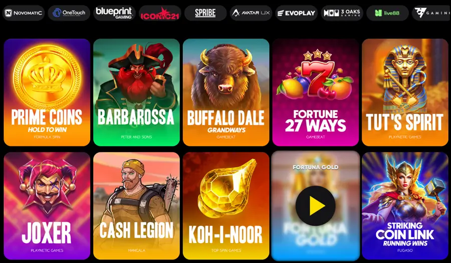 catspins gokkasten screenshot