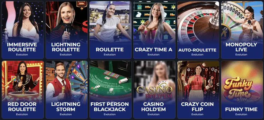 cusco live casino screenshot