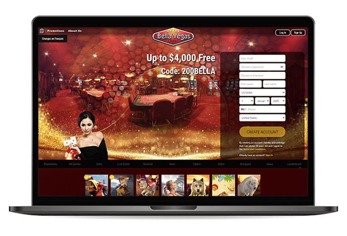 Belle Vegas Online logo