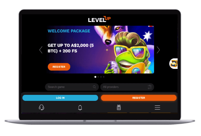 Levelup Casino logo