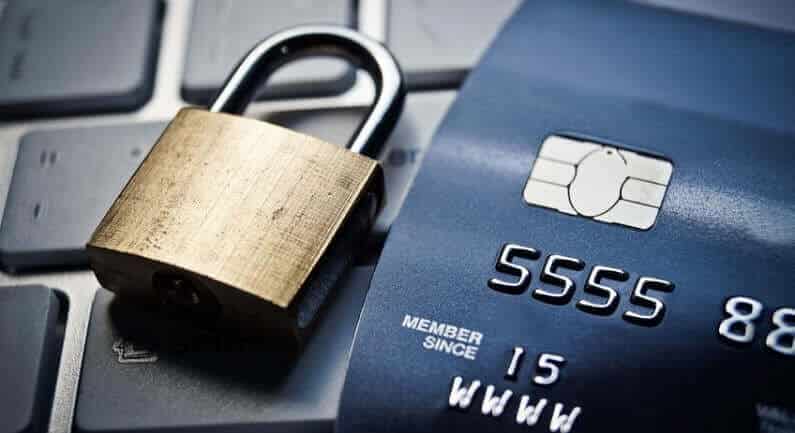 picture of a lock and a card for the safest online casinos