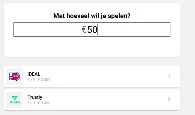 leovegas trustly ideal deposit screen