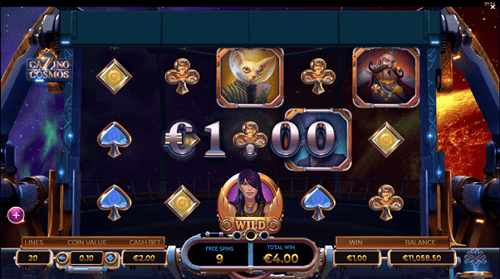 Bonus games en features van Cazino Cosmos