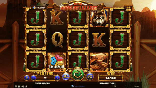 Online speelveld van de Book of Lalabet Slot Voor Nederlanders