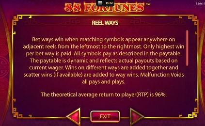 RTP 88 fortunes