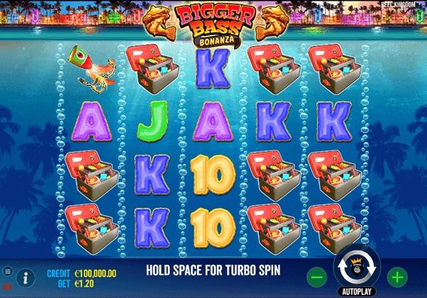 Turbo spins op de online Casino Slot Bigger Bass Bonanza