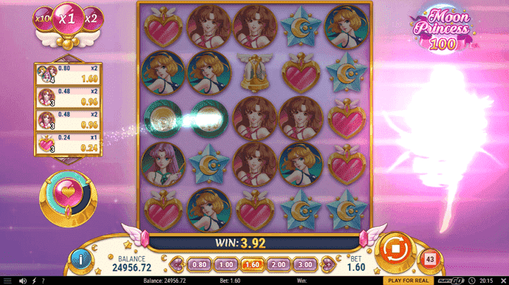 moon pricess bonusgame