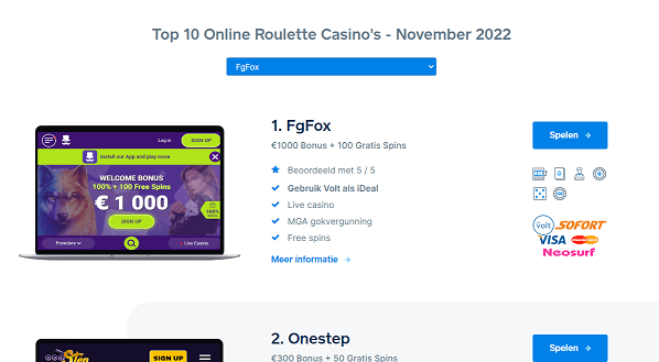 roulette bonus