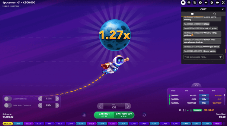 spaceman gameplay