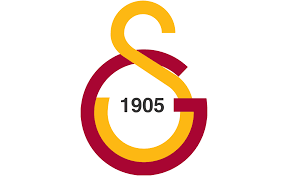 Clublogo van Galatasaray SK, gele en rode verstrengelde letters G en S met het oprichtingsjaar 1905